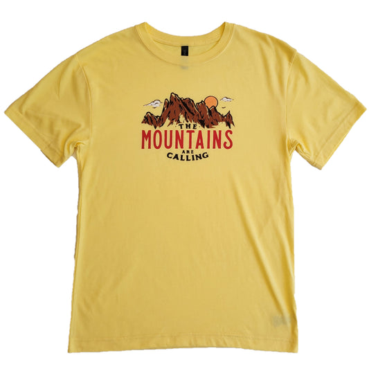 Mountains Are Calling S/S Tri-Blend Tee